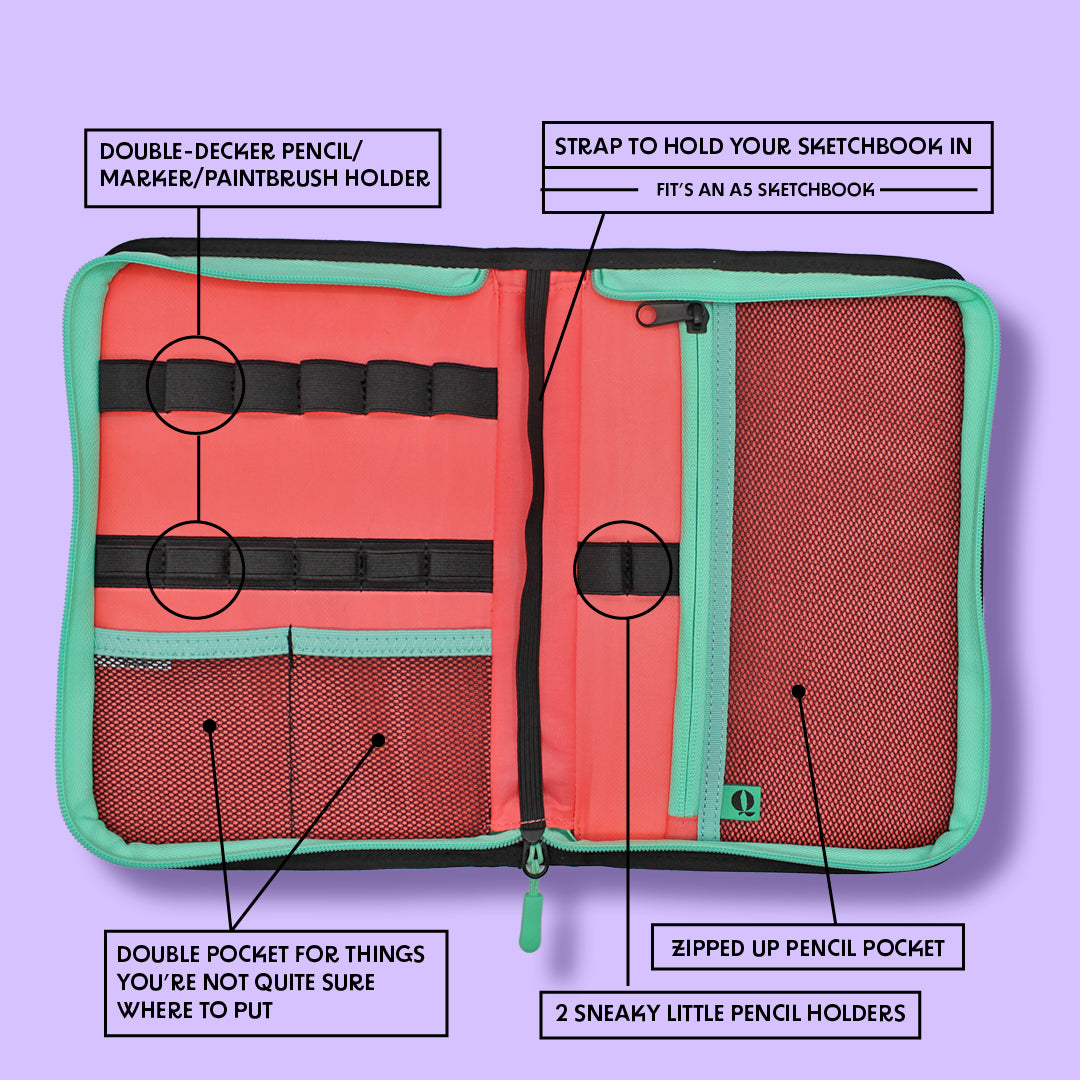 Quell Sketchbook Case