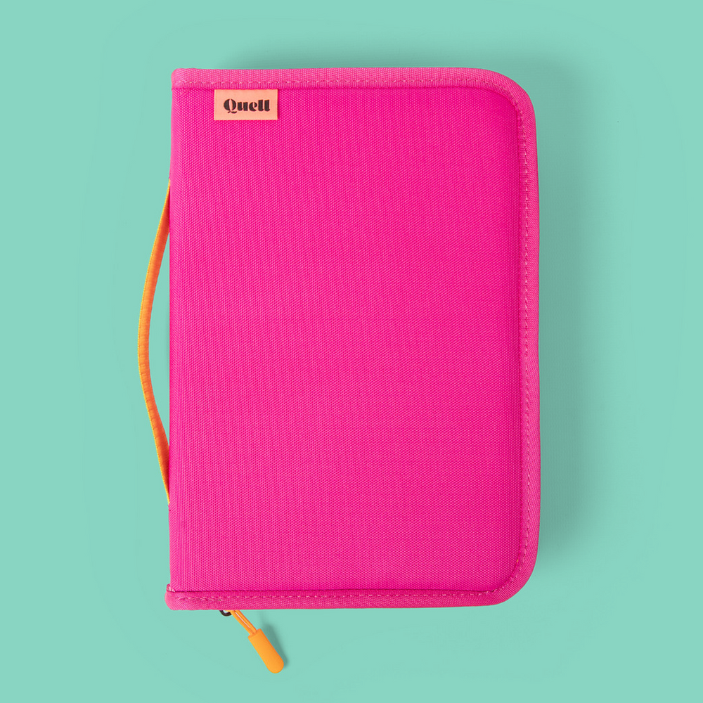 Quell® Sketchbook Case: Pink/Orange