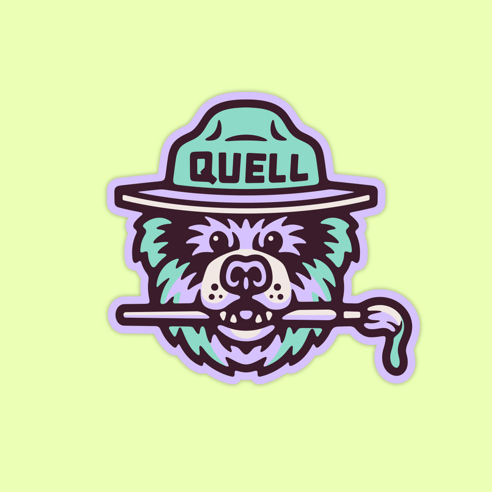 Quell® Bear Sticker