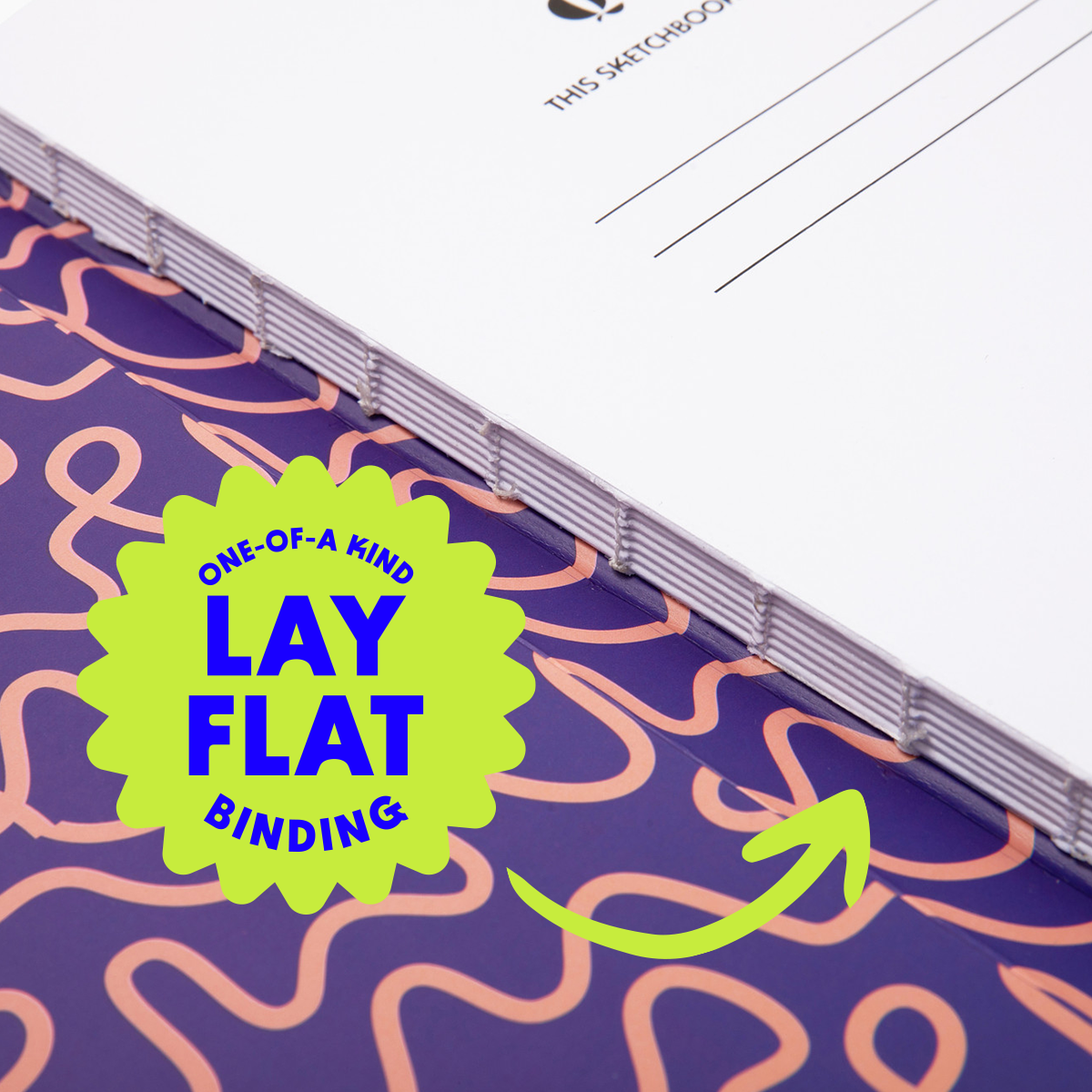 Quell® Lay-Flat Sketchbook